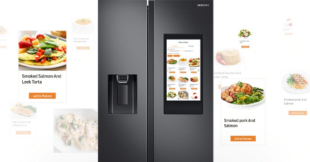Tủ lạnh Samsung Family Hub.
