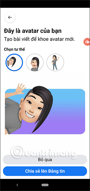 Cách tạo avatar cho riêng mình, tự tạo sticker Messenger, tạo avatar Facebook - Ảnh minh hoạ 6