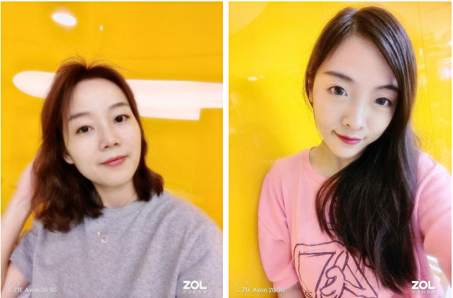 Ảnh selfie chụp bởi Axon 20 5G