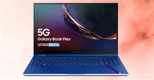 Samsung Galaxy Book Flex 5G: Laptop 5G đầu tiên được trang bị chip xử lý thế hệ thứ 11 của Intel