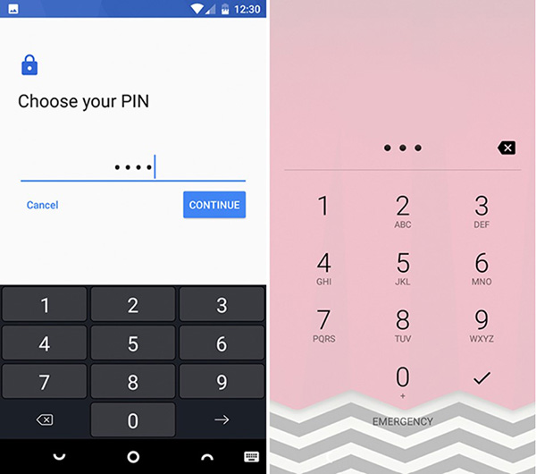 Secure your phone with a PIN 