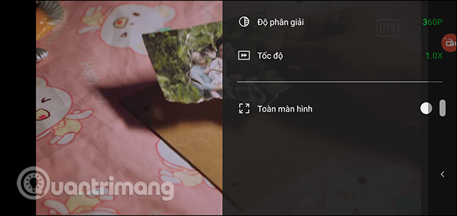 Điều chỉnh xem phim 