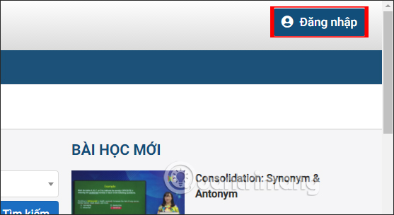Đăng nhập Hanoi Study 
