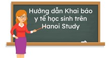 Cách khai báo y tế học sinh trên máy tính, điện thoại