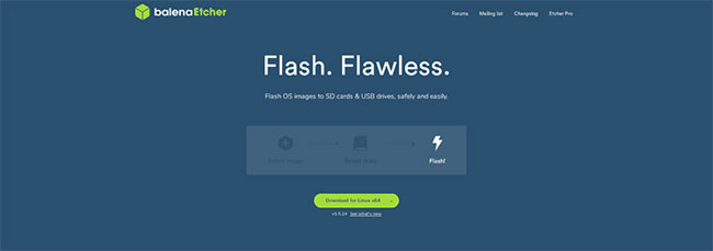 Flash LibreELEC sang thẻ SD