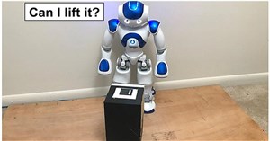 Công nghệ mới cho phép robot xác định xem chúng có thể nâng được một vật thể hay không?