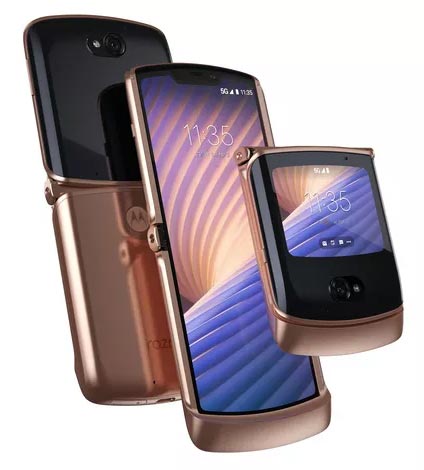 motorola cong bo mau smartphone man hinh gap the he moi razr 5g2*119596