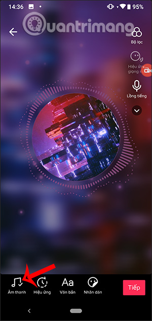 Cách làm video sóng nhạc trên TikTok - Ảnh minh hoạ 4