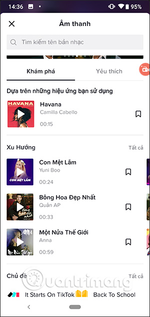 Cách làm video sóng nhạc trên TikTok - Ảnh minh hoạ 5