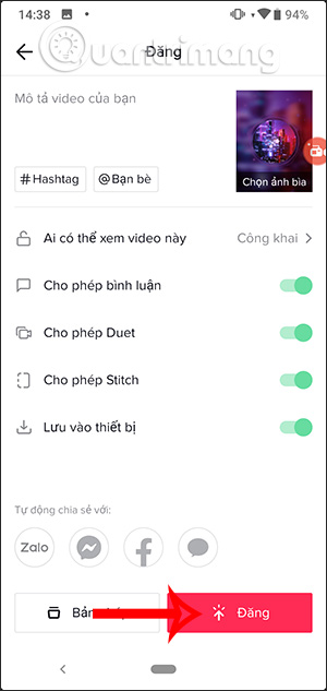 Cách làm video sóng nhạc trên TikTok - Ảnh minh hoạ 8