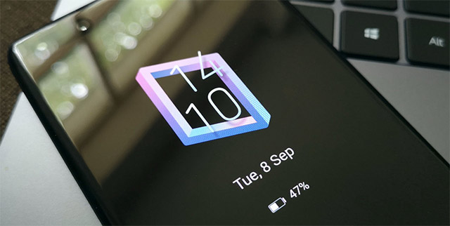 Màn hình AOD trên thiết bị Huawei