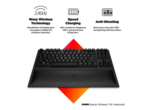 OMEN Spacer Wireless TLK Keyboard