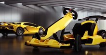 Xiaomi hợp tác với Lamborghini ra mắt xe "siêu xe" go-kart chạy điện