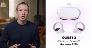 Facebook ra mắt kính thực tế ảo Oculus Quest 2: Nhiều cải tiến mới, giá "yêu thương"