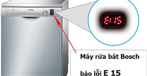 Sửa máy rửa bát Bosch: 8 mã lỗi máy rửa bát Bosch thường gặp và cách khắc phục