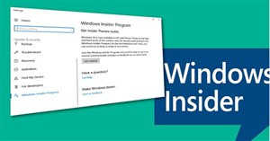 Cách rời Windows Insider Program để hủy đăng ký tài khoản