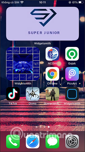 cách dùng Widgetsmith tạo widget đẹp cho iPhone 8