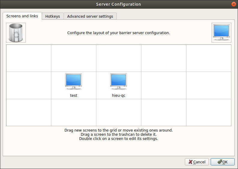 2 màn hình máy tính