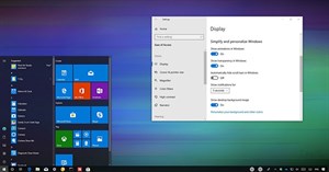 Cách hiển thị thanh cuộn (scrollbar) trong ứng dụng trên Windows 10