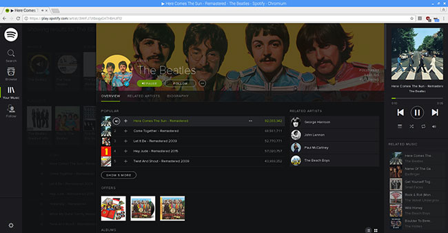 Nghe Spotify thông qua giắc cắm tai nghe hoặc kết nối HDMI