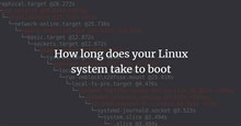 Hệ thống Linux mất bao lâu để khởi động?