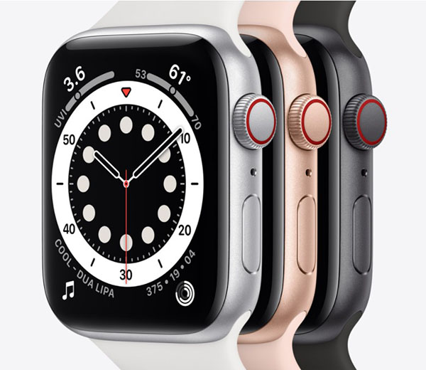 Ba màu sắc của Apple Watch SE
