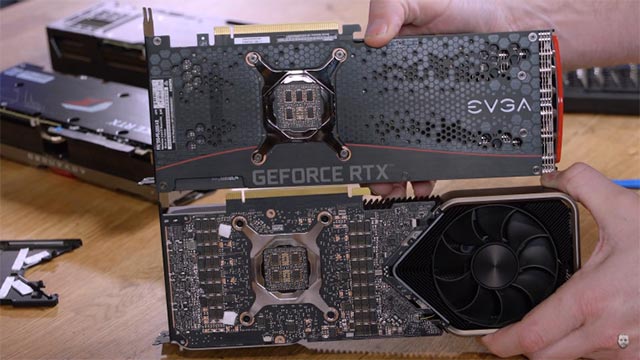 RTX 3080 của Nvidia và EVGA