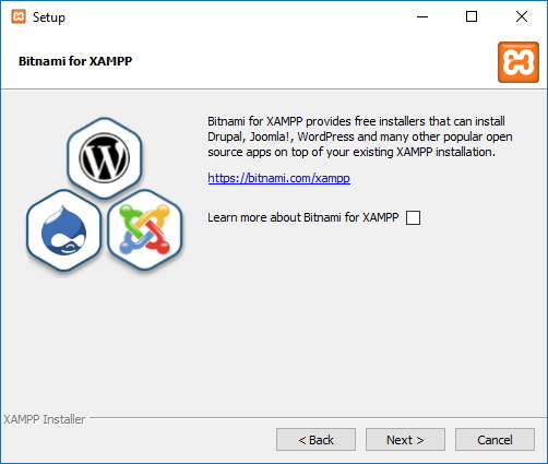 Trình hướng dẫn cài đặt XAMPP trên Windows 10