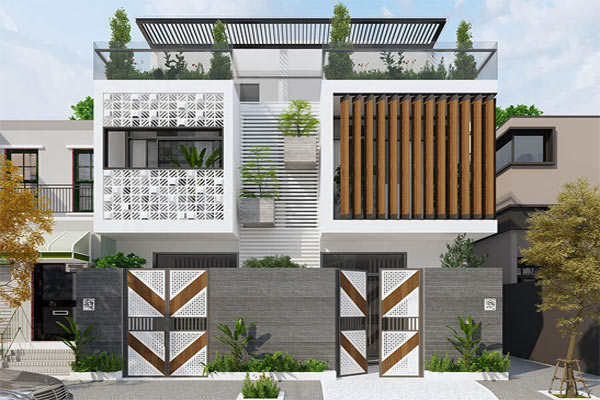 Nhà song lập đẹp 4