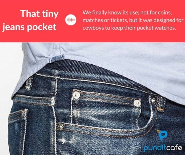 Chiếc túi nhỏ của quần jean