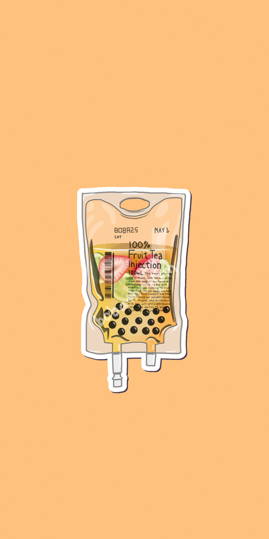 Top 100 mẫu sticker trà sữa cute dễ thương, chất, ngầu file PNG, Vector