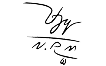 Mẫu chữ ký của Nhã Phương