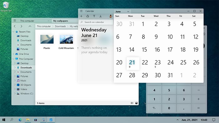 Ý tưởng giao diện Windows 10 mới 3