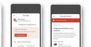 Google thêm tính năng cảnh báo bảo mật tài khoản hữu ích cho iOS