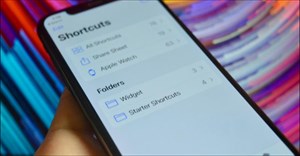 Cách tạo thư mục phím tắt trên Shortcuts iPhone