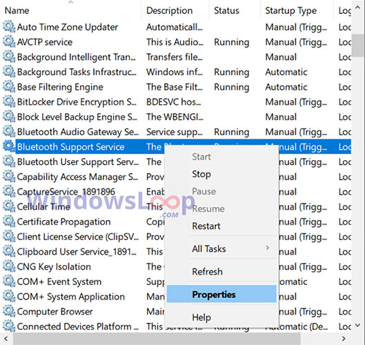 Cách hiển thị biểu tượng Bluetooth bị thiếu trên Taskbar Windows 10