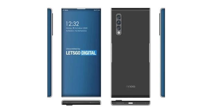 Ảnh render mẫu smartphone mới của OPPO