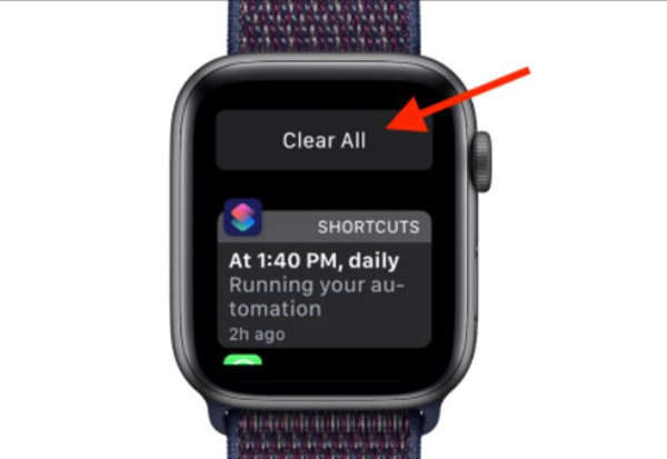 Thông báo quá nhiều trên Apple Watch, lúc nào cũng gây phiền phức? Vậy thì hãy tận dụng tính năng xóa thông báo trên đồng hồ thông minh của bạn để giải quyết vấn đề này. Hãy xem hình ảnh liên quan để khám phá cách thao tác đơn giản, tiết kiệm thời gian, giúp bạn tránh khỏi việc tìm kiếm, xem lại thông báo không cần thiết.