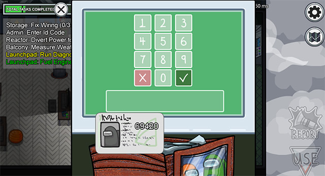 quẹt thẻ among us