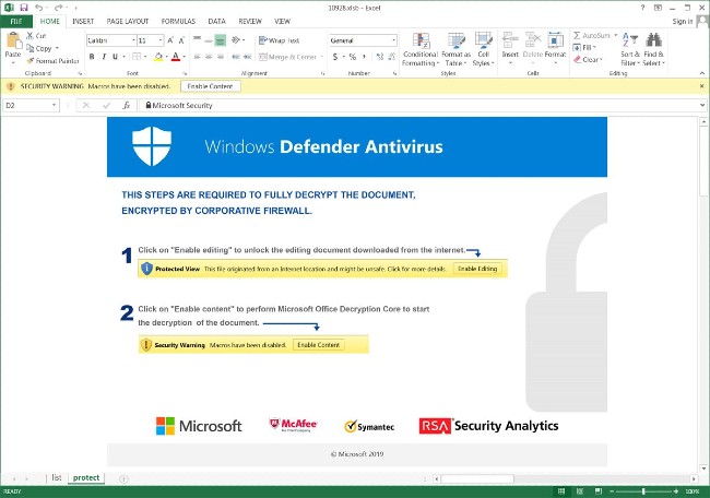 The Qbot malware spoofs Windows Defender Antivirus notifications to trick users