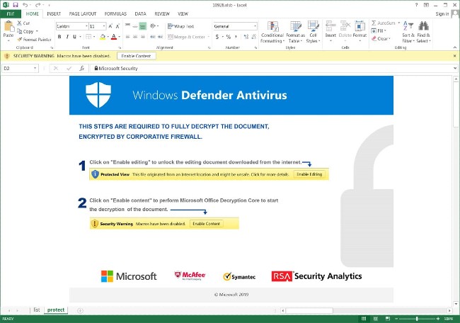 Mã độc Qbot giả mạo thông báo của Windows Defender Antivirus để lừa người  dùng