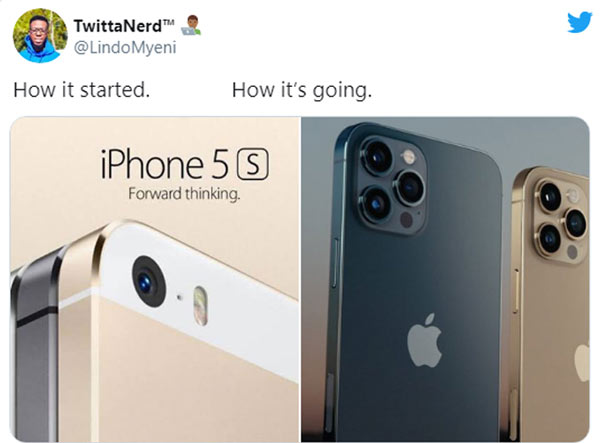 Sau nhiều năm liên tục cải tiến và thay đổi kiểu dáng, cuối cùng Apple vẫn quay lại sử dụng thiết kế khung vuông vốn đã xuất hiện trên iPhone 5