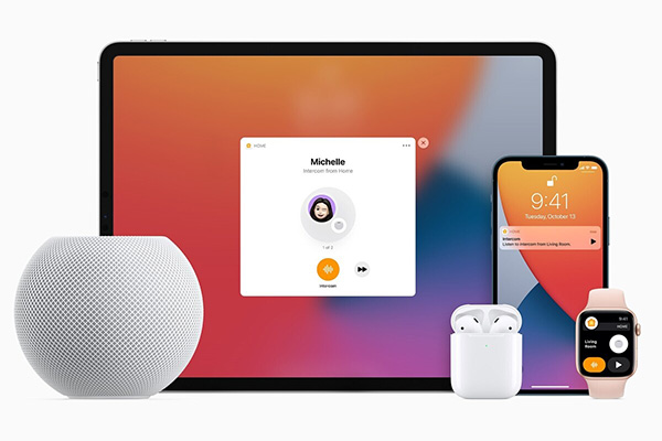 Tính năng Intercom cho phép kết nối các thiết bị