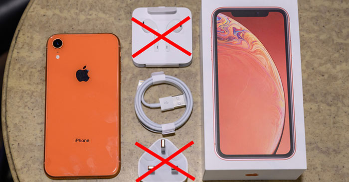 iPhone mới  bán ra sẽ không có củ sạc