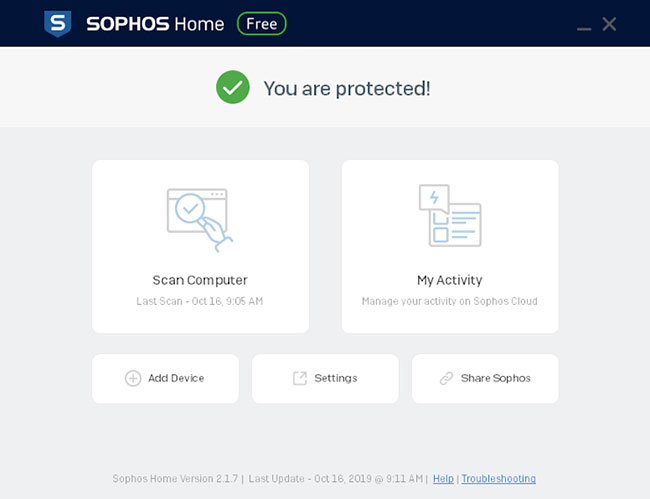 Đánh giá Sophos Home Free: Sản phẩm bảo mật và diệt virus cấp doanh nghiệp cho người dùng cá nhân