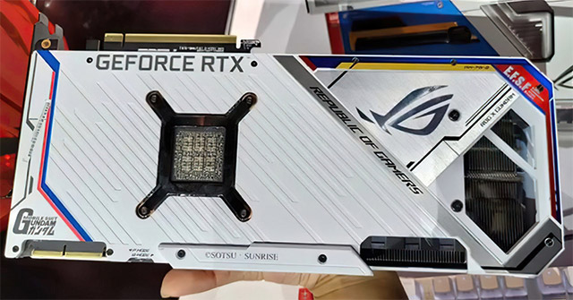 gpu asus ra mat gpu rog strix rtx 3090 gundam edition2*126331
