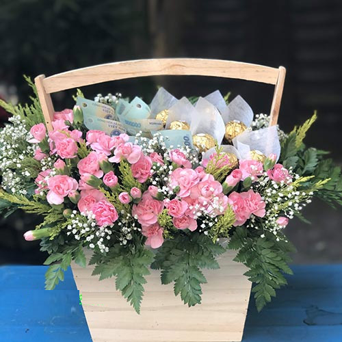 Bó hoa bằng tiền 15