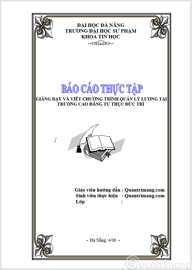 Mẫu bìa đẹp, mẫu bìa giáo án, mẫu bìa luận văn, tải mẫu bìa Word