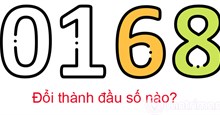 0168 đổi thành gì? Đầu số 0168 mới là gì?