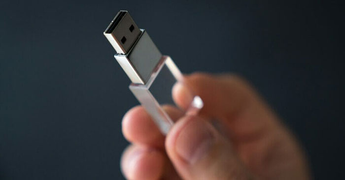 Phải làm gì nếu các file được sao chép vào USB biến mất?